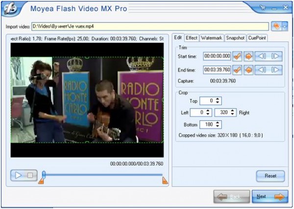 Конвертер Flash Video MX