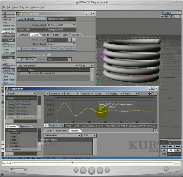Создание 3d объекта в LightWave 3d