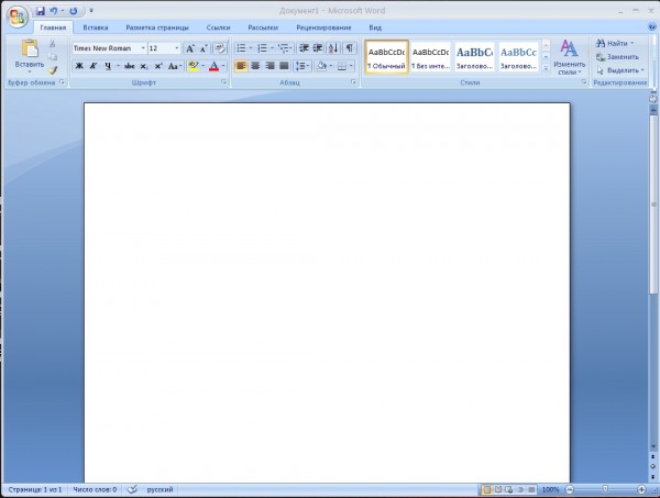 Microsoft Office Word 2007