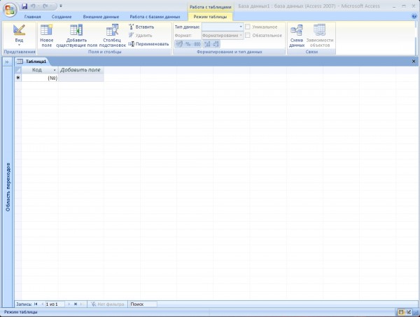 Microsoft Office Access 2007