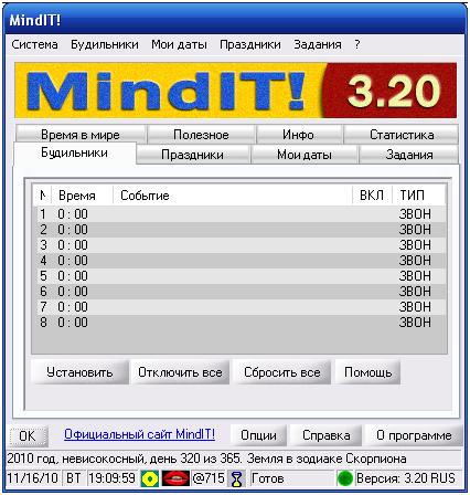 окно программы MindIT!